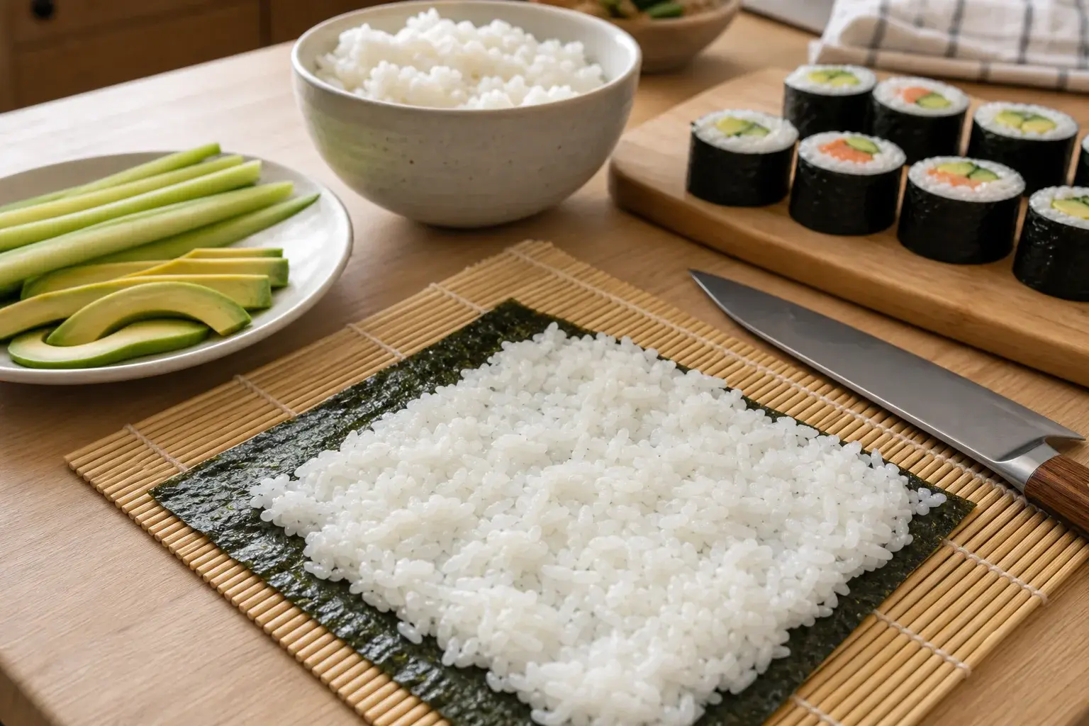 Comment réussir ses premiers sushis maison ?