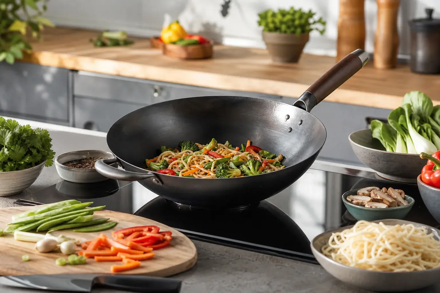 Quel wok choisir pour cuisiner asiatique à la maison ?